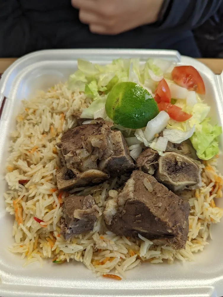 Rice with Goat Meat